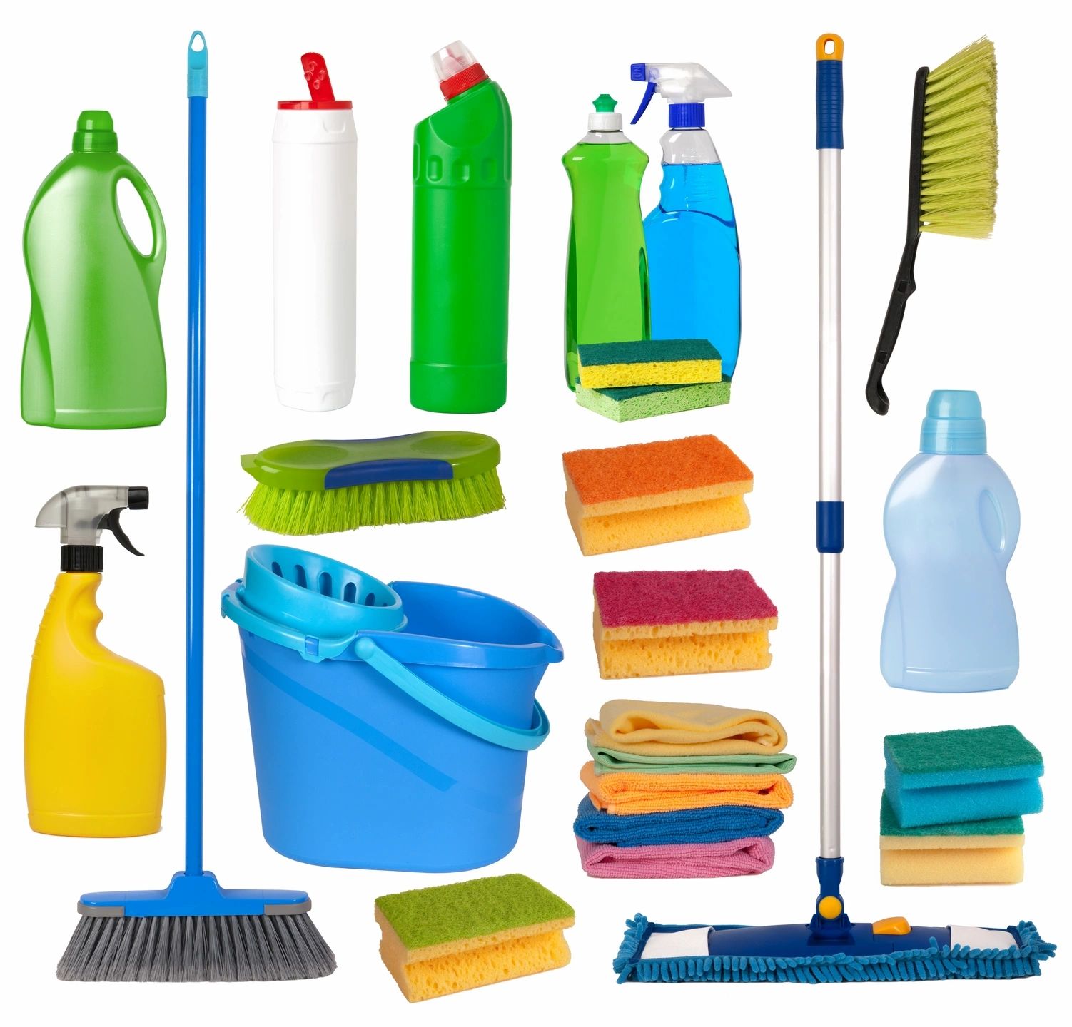 Professional cleaning supplies